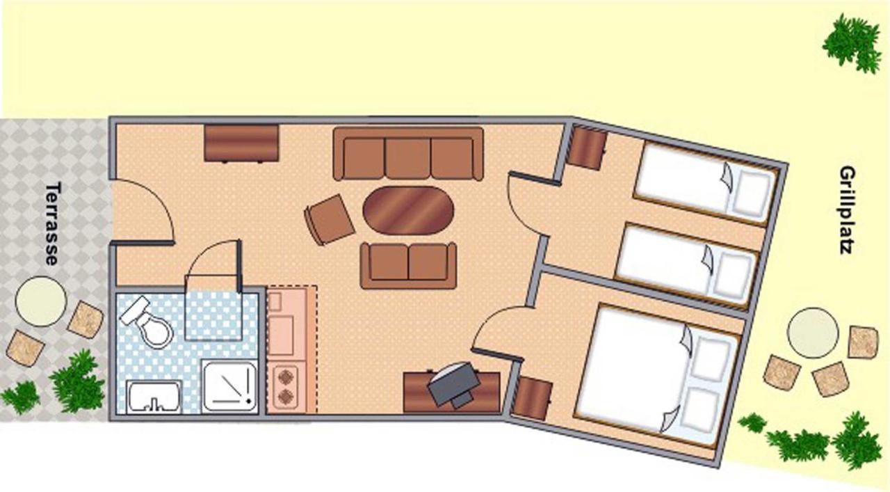 Ferienhaus Karger マルロー エクステリア 写真